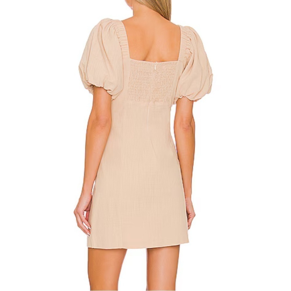 SNDYS Tuscany Linen Dress in Oat - Picture 3 of 10
